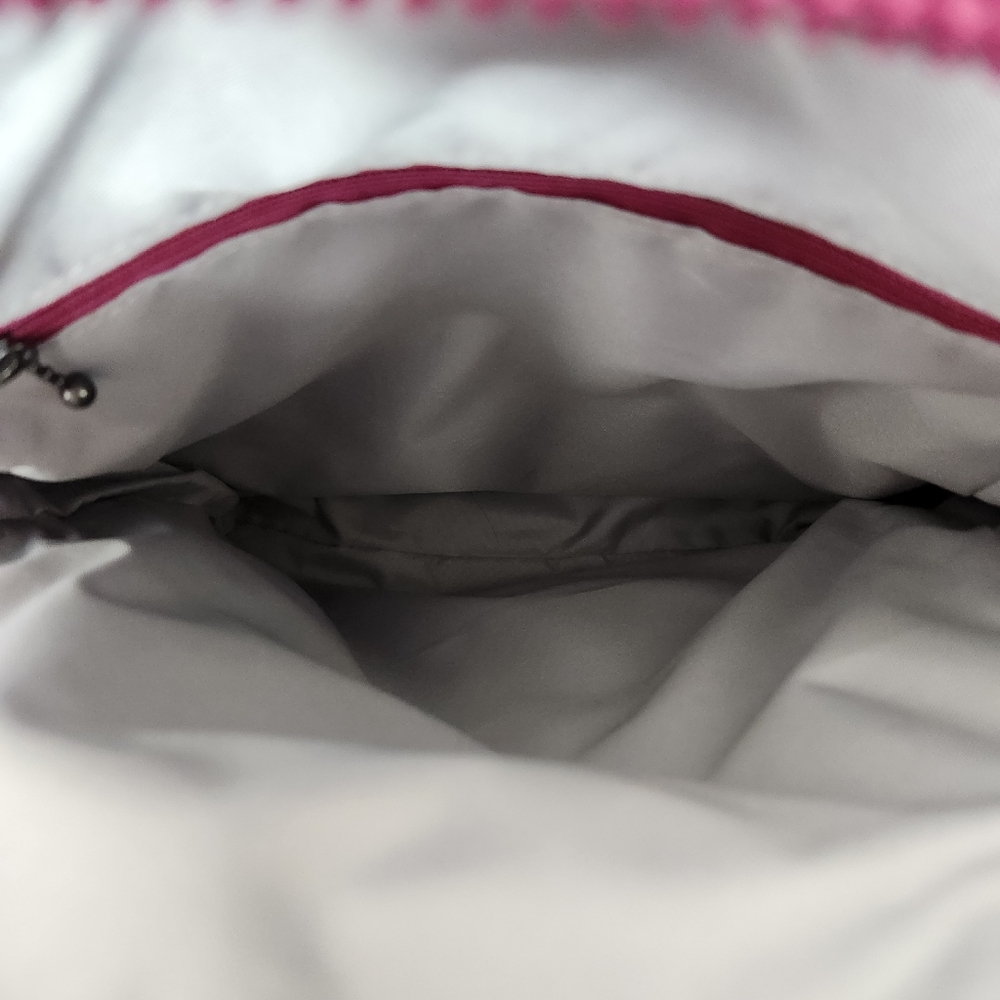 Baggallini Raspberry Convertible Nylon Backpack Crossbody - Picture 9 of 17
